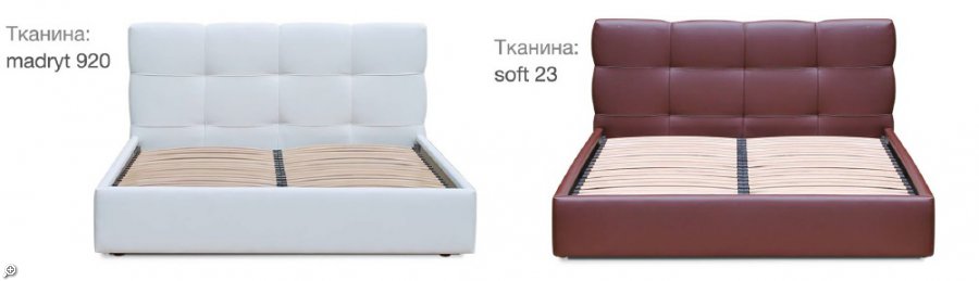 Кровать Милея - стильная, красивая кровать с мягким изголовьем