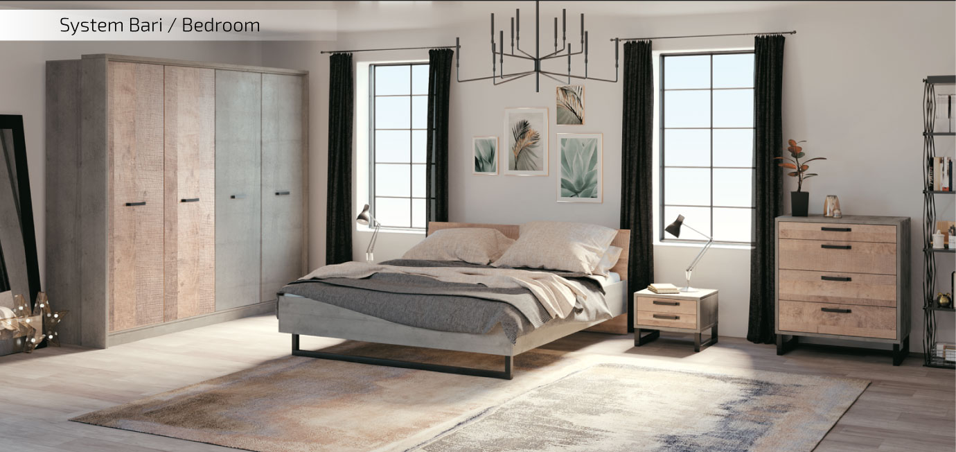 1-sokme-system-bari-spalnia Модульна ситема Барі / спальня