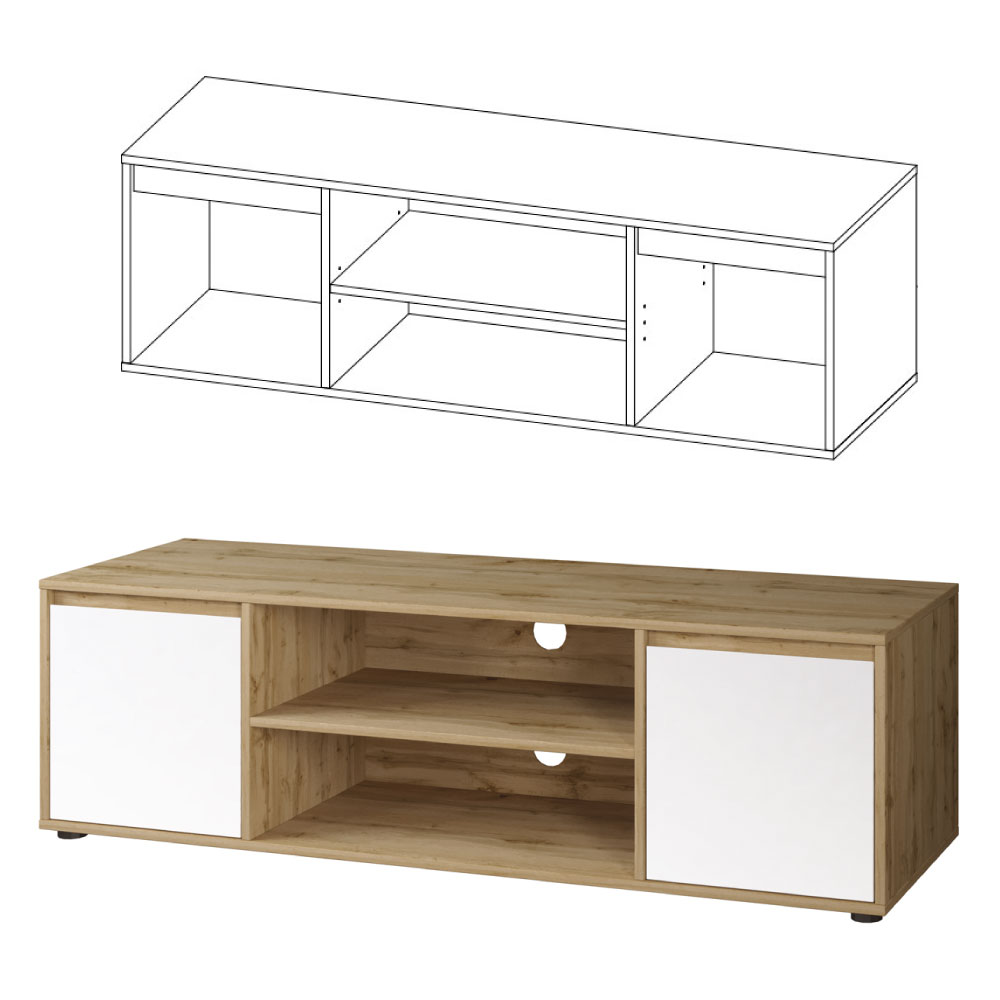 Нітро Софт - Тумба ТВ 2Д