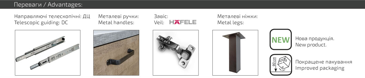 Модульна система Барі переваги