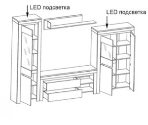 Вітальня Ріко від Гербор