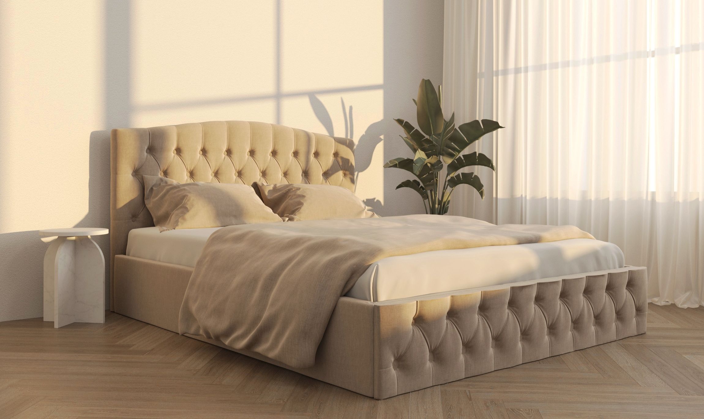 Двоспальне ліжко Стефанія