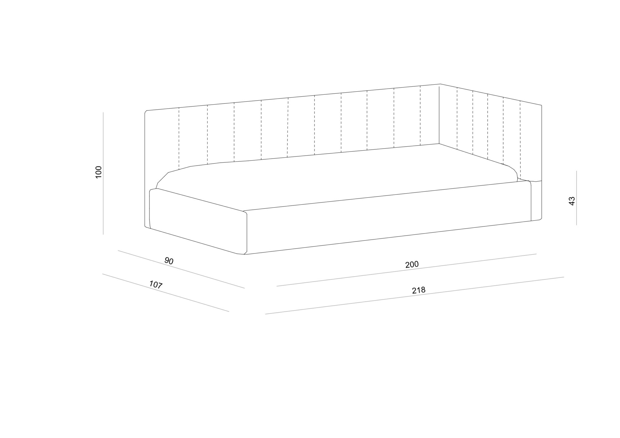 Диван-ліжко Ірина