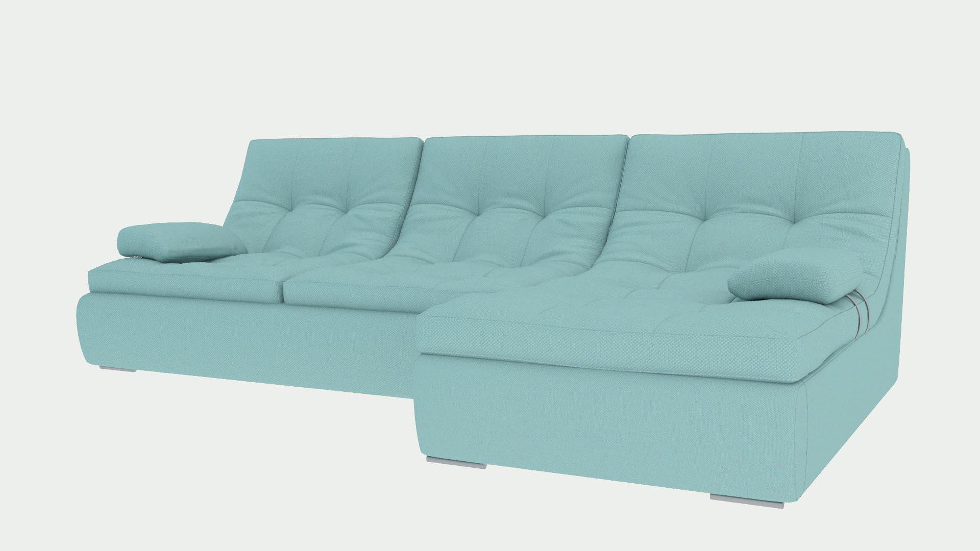 світло-бірюзовий Кутовий диван Мілан Кутовий диван Мілан