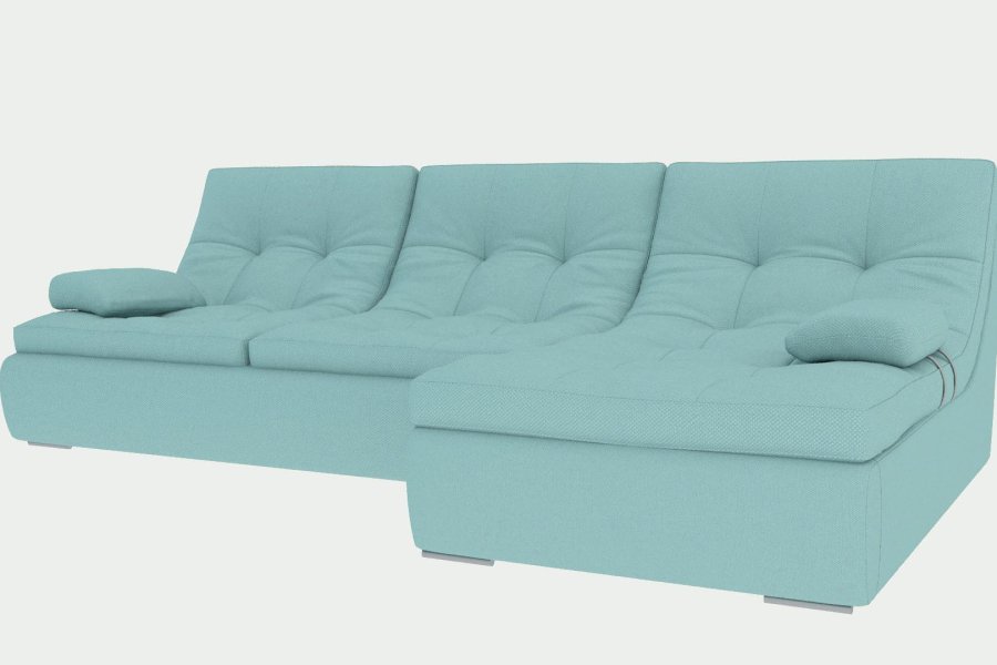 світло-бірюзовий Кутовий диван Мілан Кутовий диван Мілан