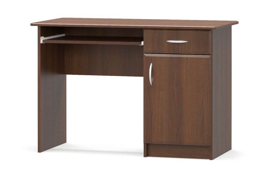 Mebel service Stil_1_tumb_gorikh Стіл письмовий 1-тумбовий, горіх