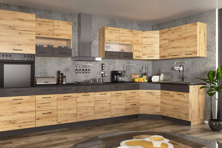 mebel service Greta_kut_kompl_grenata_v_inter Модульна кухня Грета