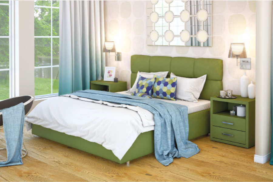 Ліжко МІЛЕЯ, меблі Городок