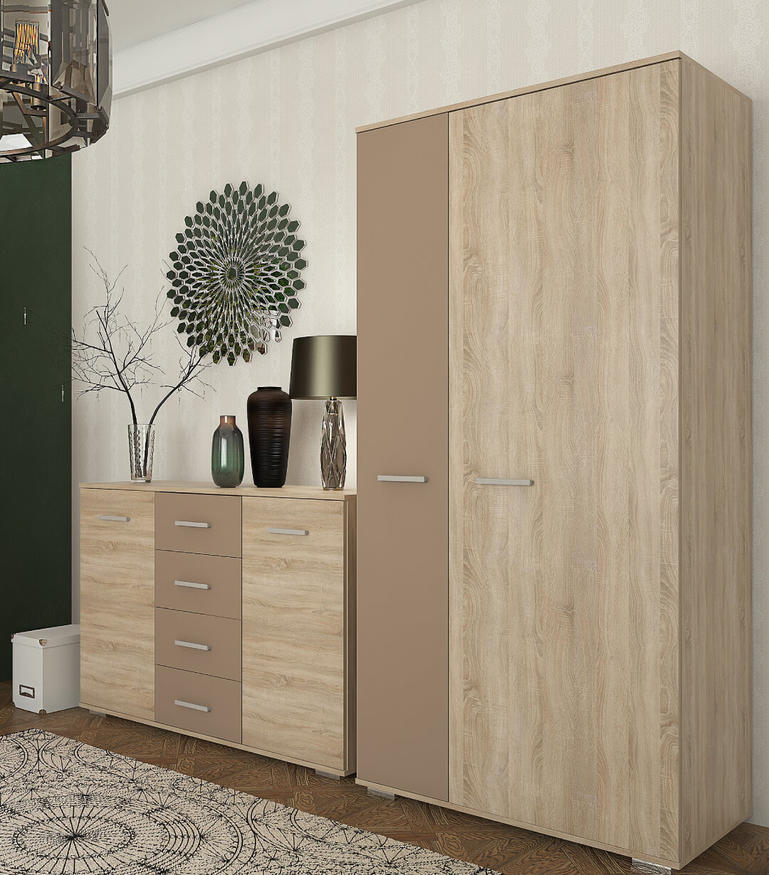 Комод та шафа Ріо