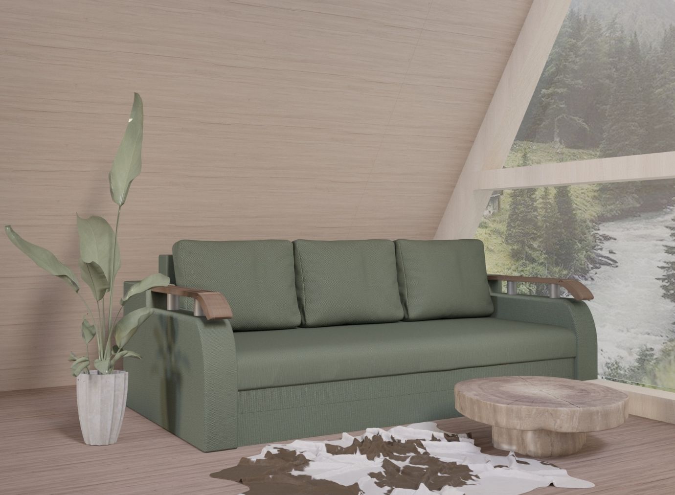 Dyvan london interior - sokrat swing sm Диван-ліжко “Лондон”