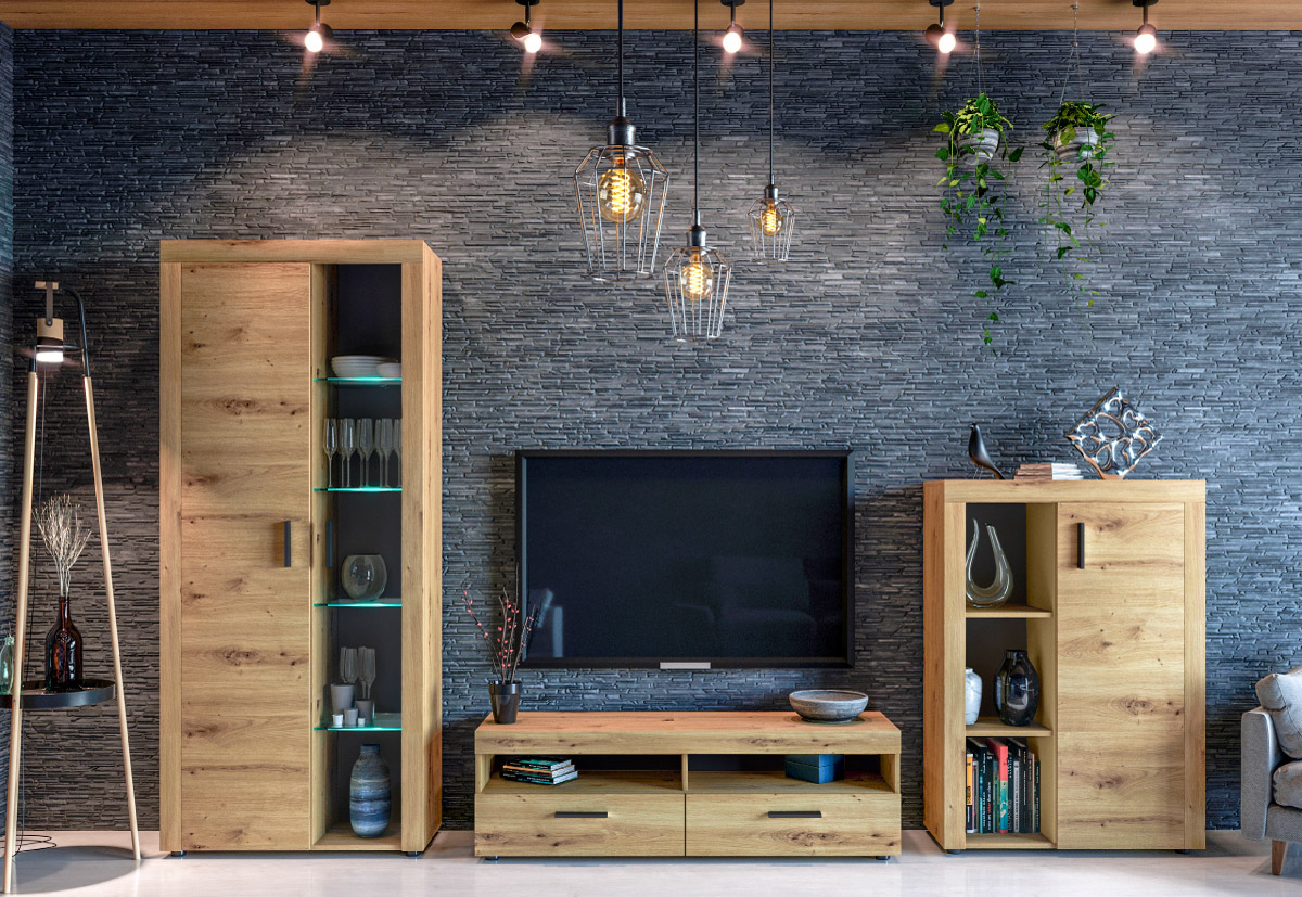 Модульна вітальня Фокус від Фабрики СОКМЕ