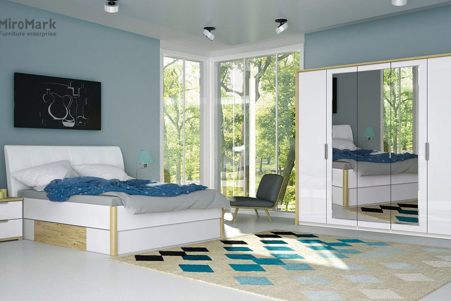 Florence Florence Florence Florence Florence Florence Глянець Білий - Дуб Сан Маріно