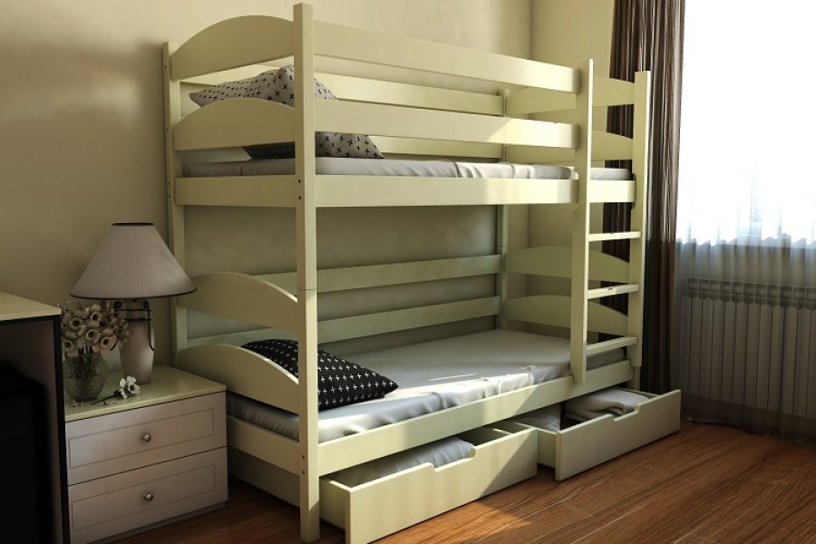 Дитяче Двоярусне Ліжко ЛАККІ