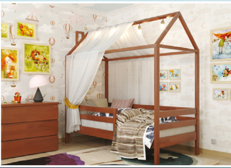 Дитяче ліжко Хатинка Джеррі / Cottage Jerry