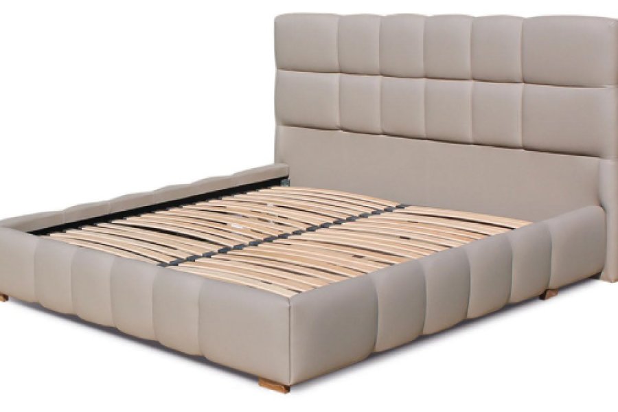 Ліжко двоспальне у м'якій оббивці Престиж