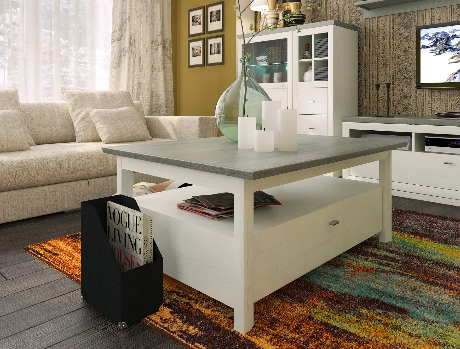 Модульні меблі вітальні Орегон