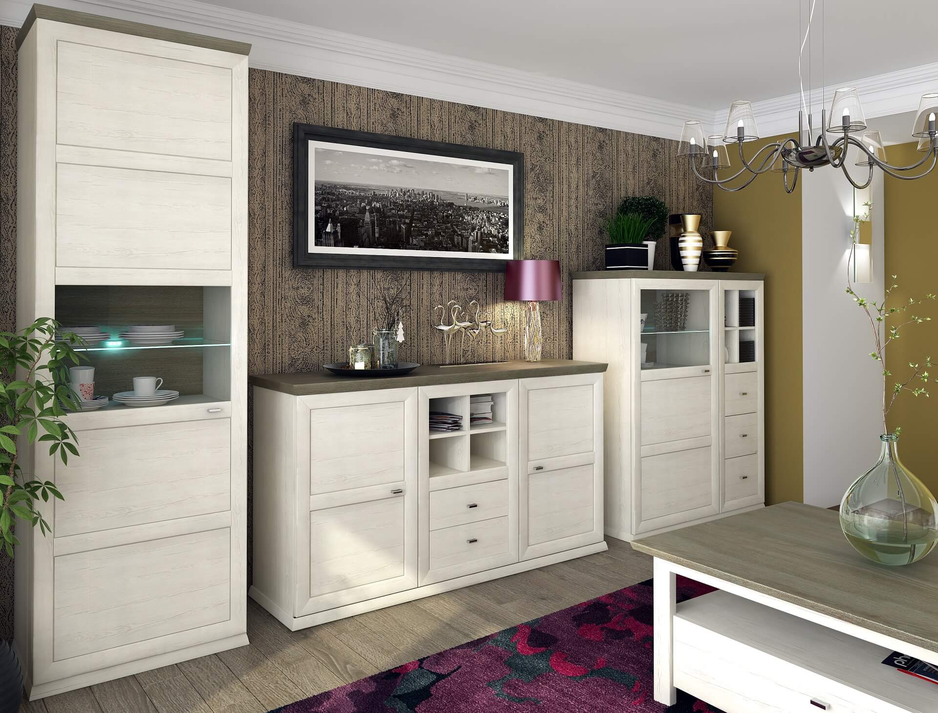 Модульні меблі вітальні Орегон