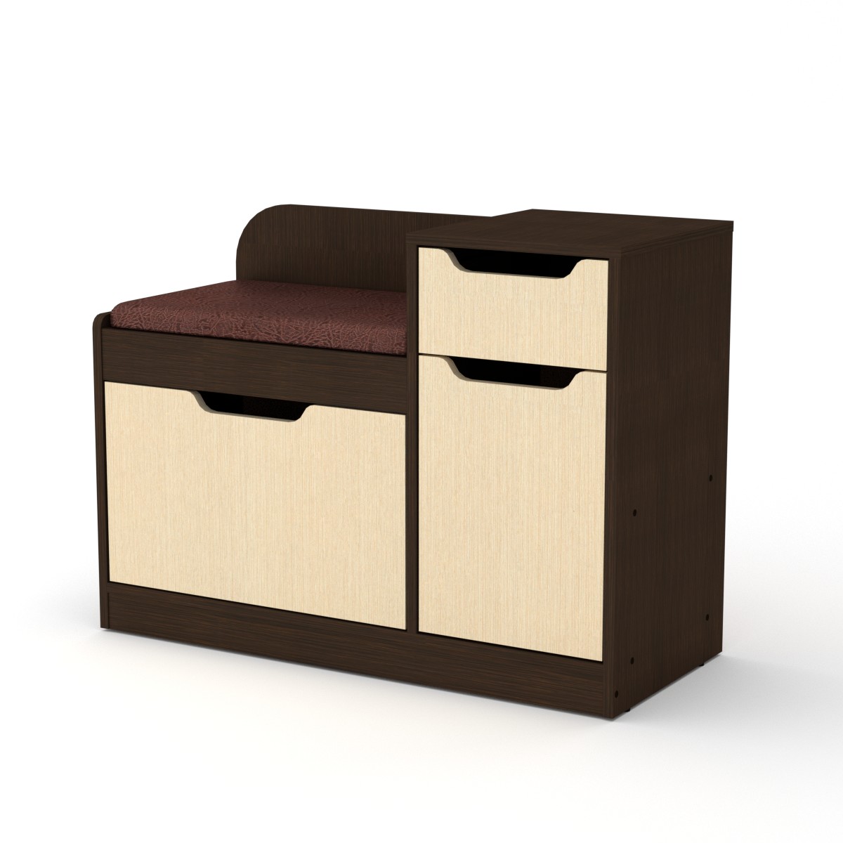 Kompanit tubba pid vzuttia TO-12_venge Тумба взуттєва ТО-12