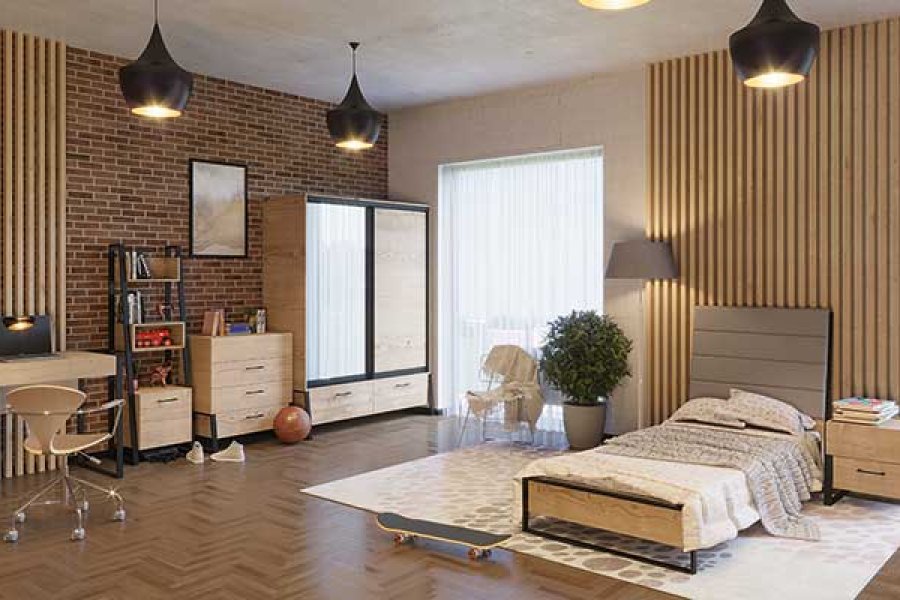 Svit mebliv dytiacha loft Дитячий модуль Лофт