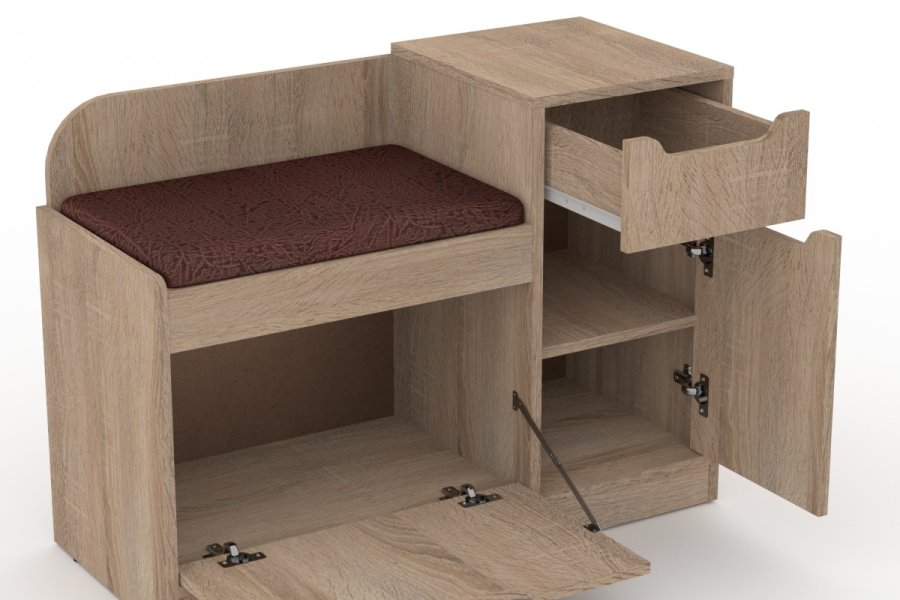 Kompanit tubba pid vzuttia to-12 Тумба взуттєва ТО-12