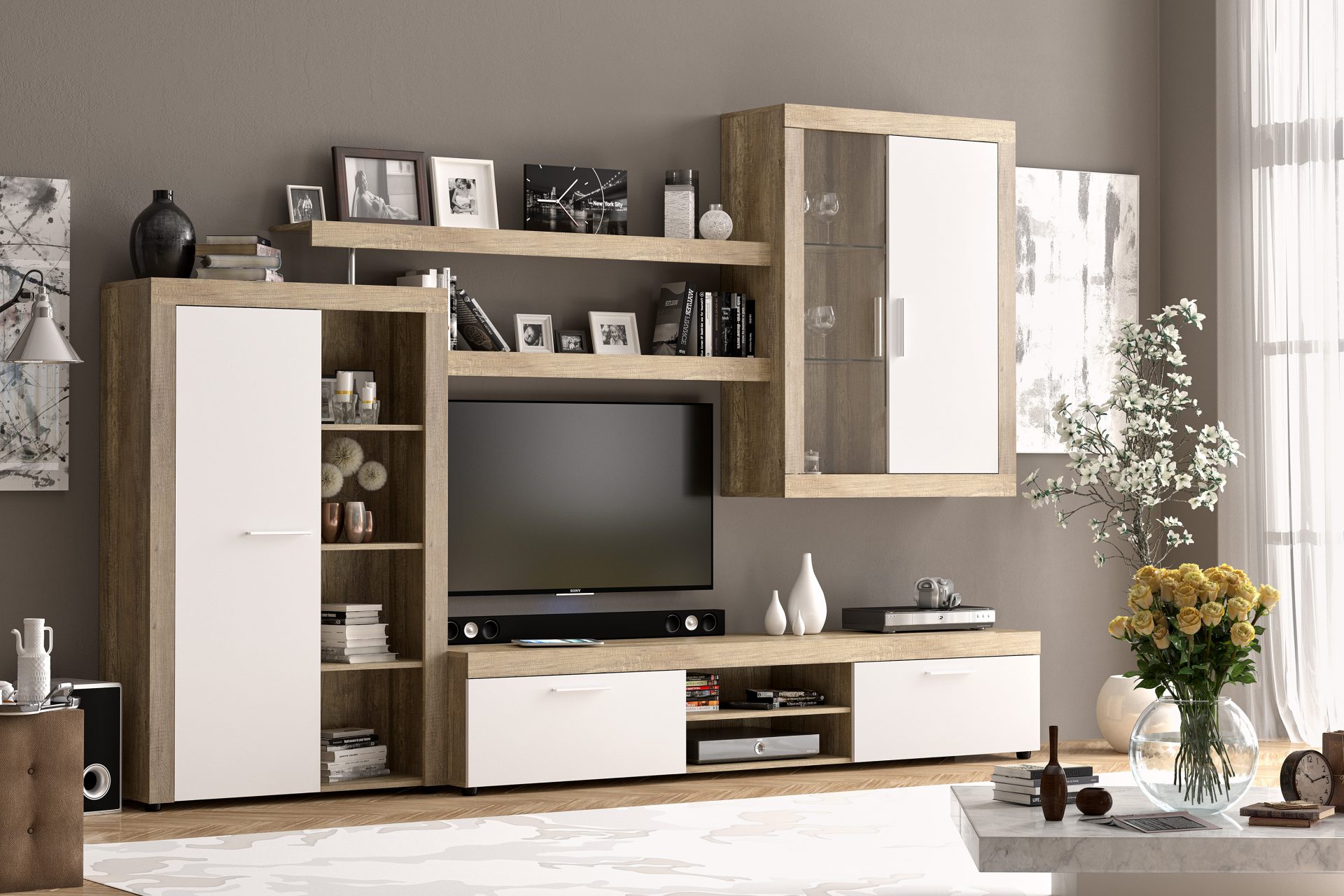 7 mebel service Orleans_stinka_canyon_white_v_inter Вітальня Орлеанс