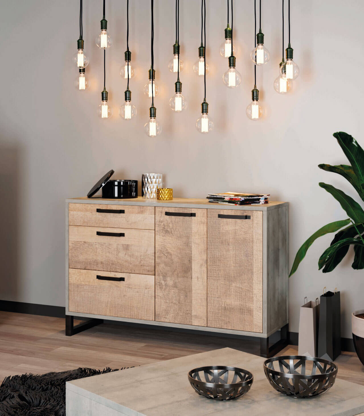 Комод БАРІ 2Д3Ш