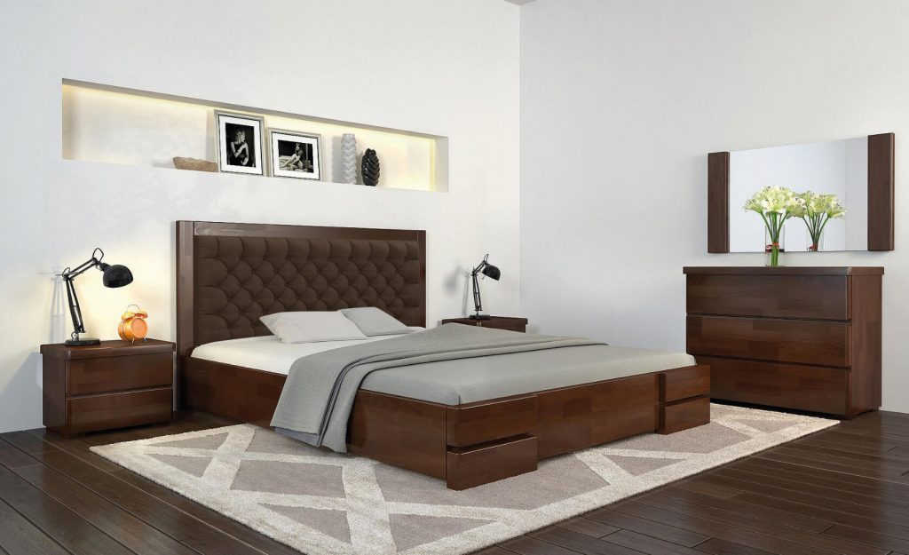 Двоспальне ліжко Регіна Люкс