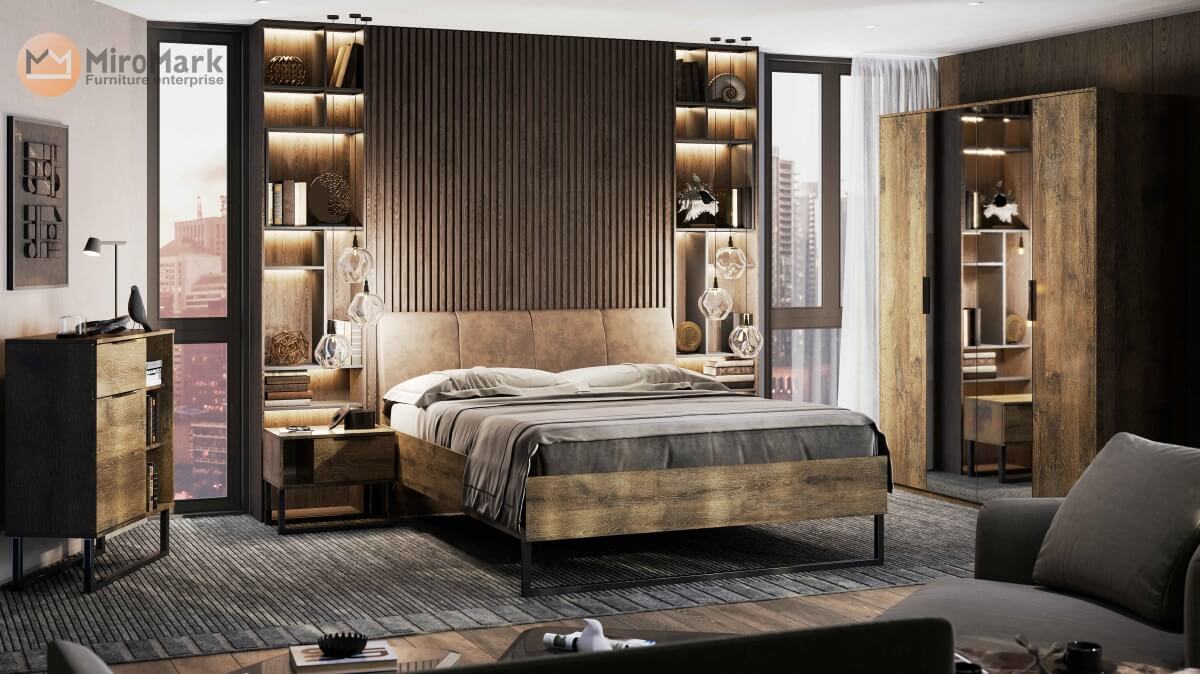 Спальня Quadro Дуб Фрегат