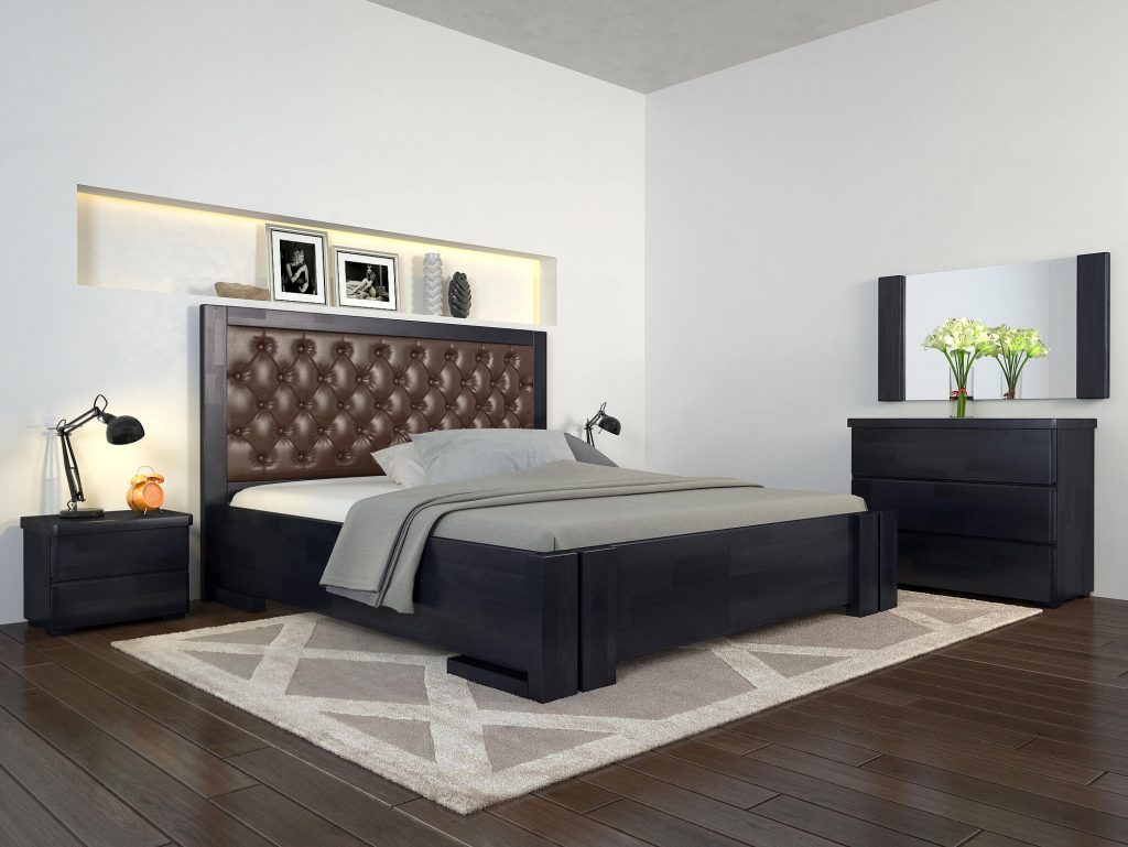 Двоспальне ліжко Амбер