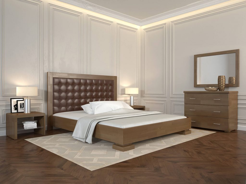 Двоспальне ліжко Подіум