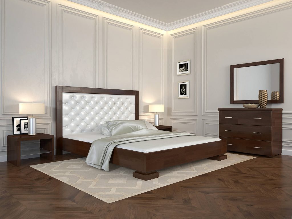 Двоспальне ліжко Подіум