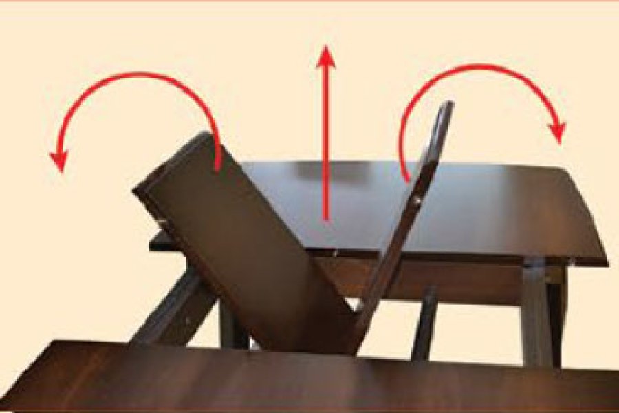 Стіл-Джаз-+-стільці-Твіст-3 Стіл Джаз + стільці Твіст