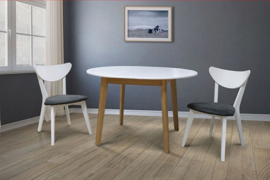 module-luxe-omega-3-twist (1) Стіл Омега-3 + стільці Твіст