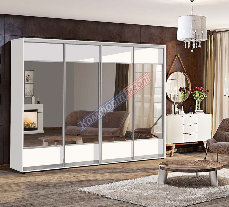 1shkaf_kupe_2_8m_dsp_chetyrekhdvernyy_model1 Шафа-купе 2,8м "Модель 1" чотирьохдверна