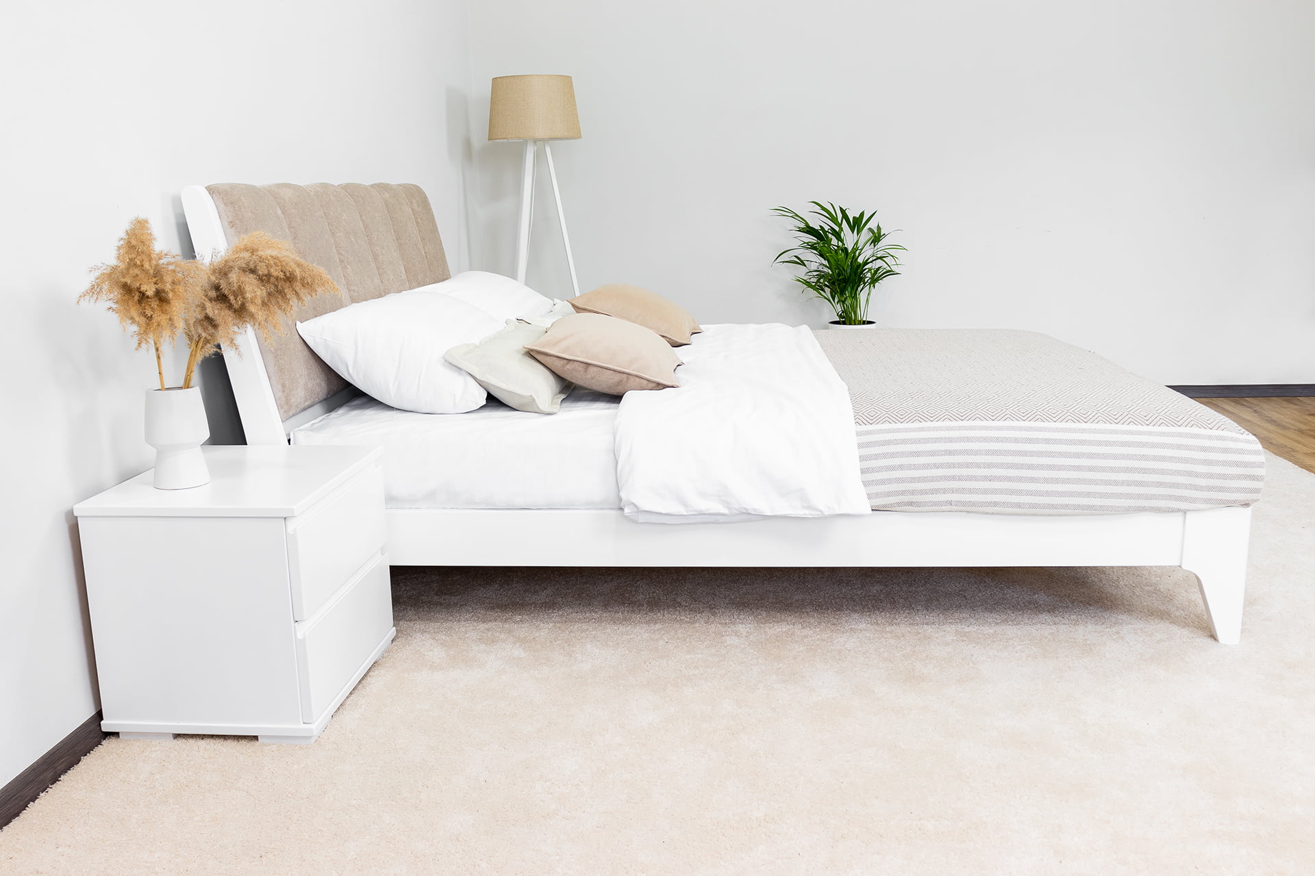 29_evelin Двоспальне ліжко з тканиною Евелін