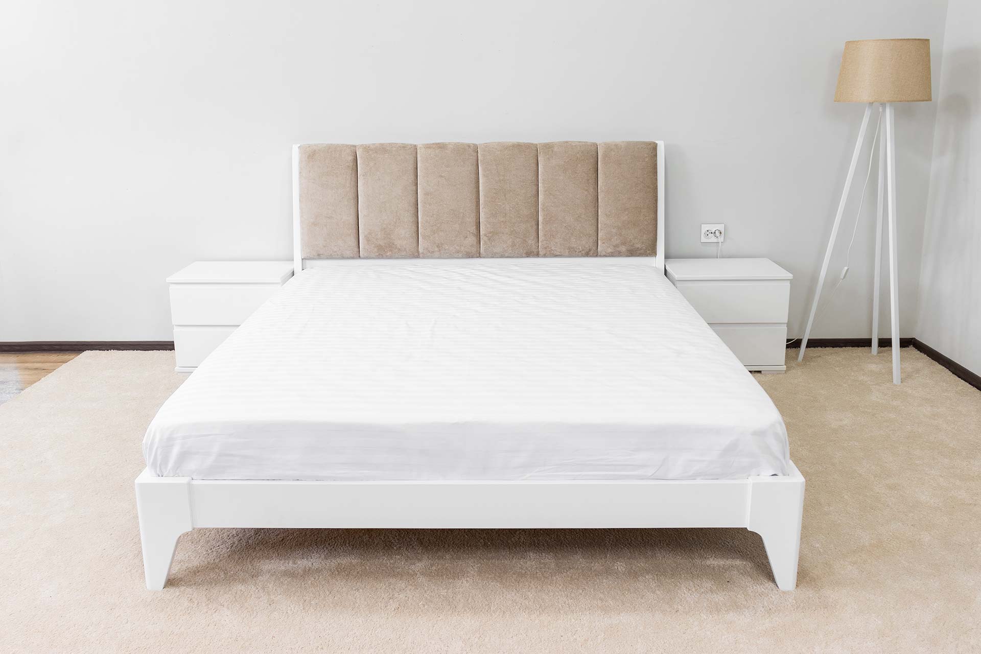 31_evelin Двоспальне ліжко з тканиною Евелін