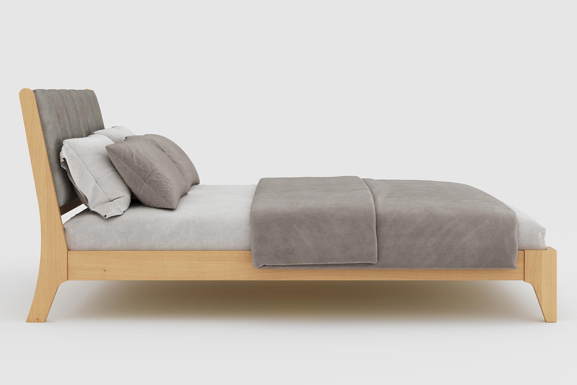 3_evelin Двоспальне ліжко з тканиною Евелін