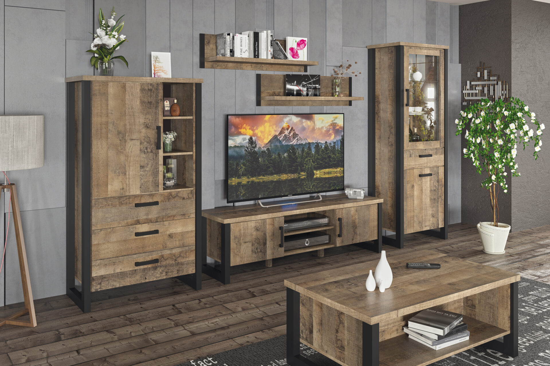 emili_system_oak_kolon_kompl_1_v_inter Модульна вітальня Емілі