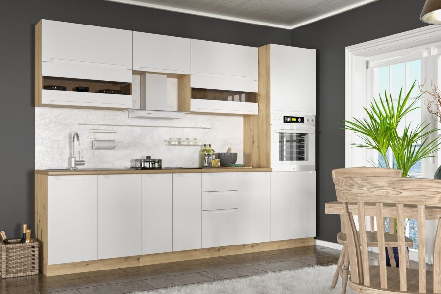 Модульна кухня Агата / фарбовані фасади /