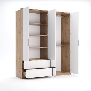 Спальня Raymond Глянець Білий Дуб Артізан