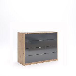 Спальня Raymond Дуб Артізан - Мат Антрацит