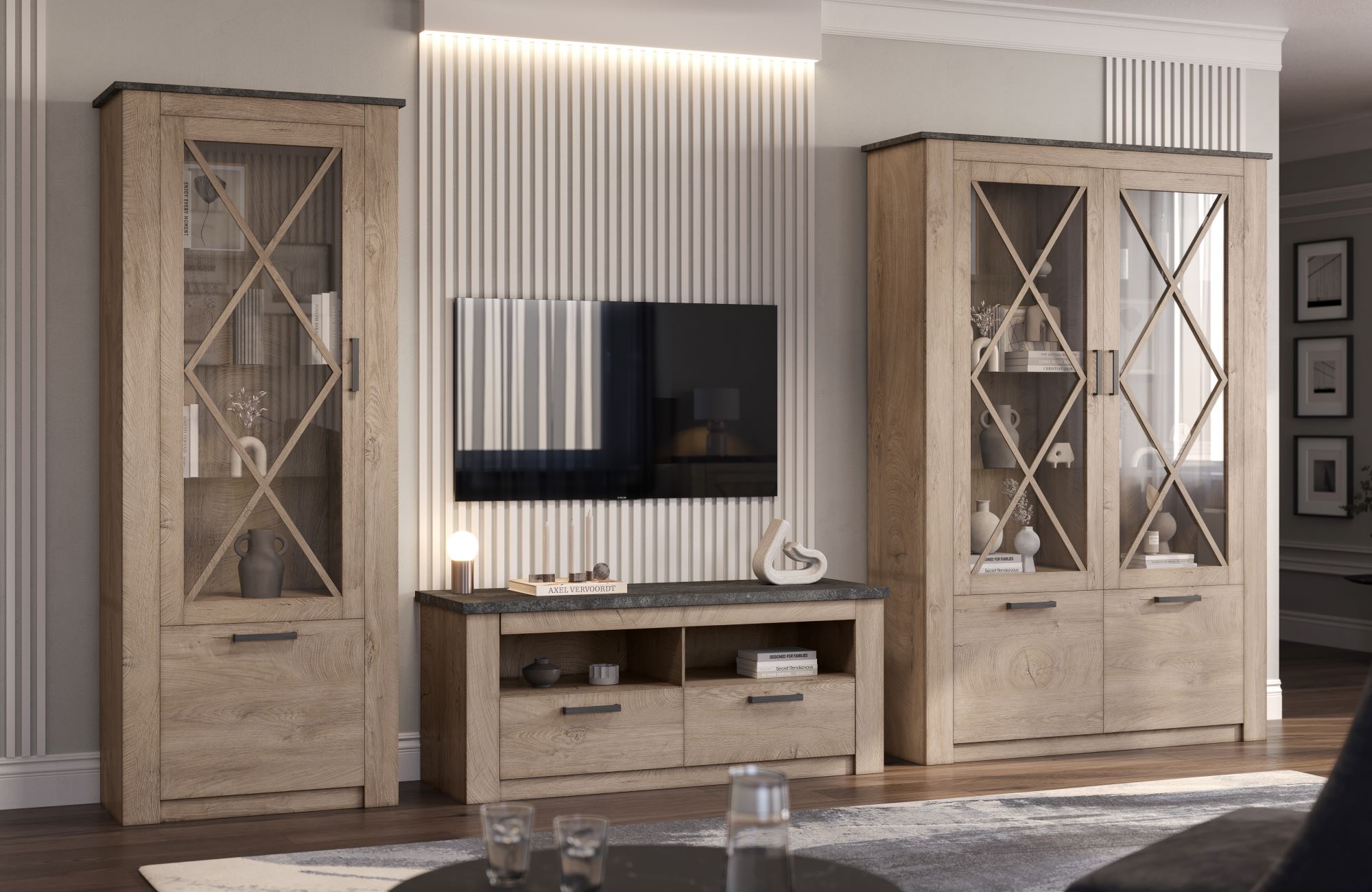 1_Eshli Модульна система Ешлі для спальні