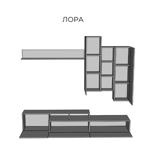 1_lora Вітальня Лора