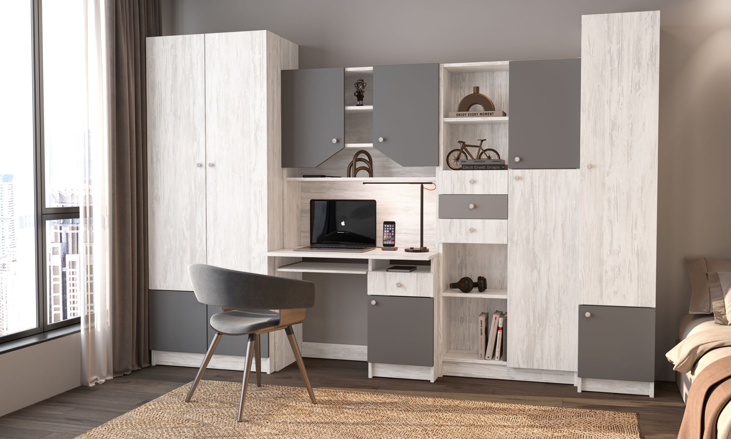 3_yunior Модульна система Юніор для дитячої кімнати