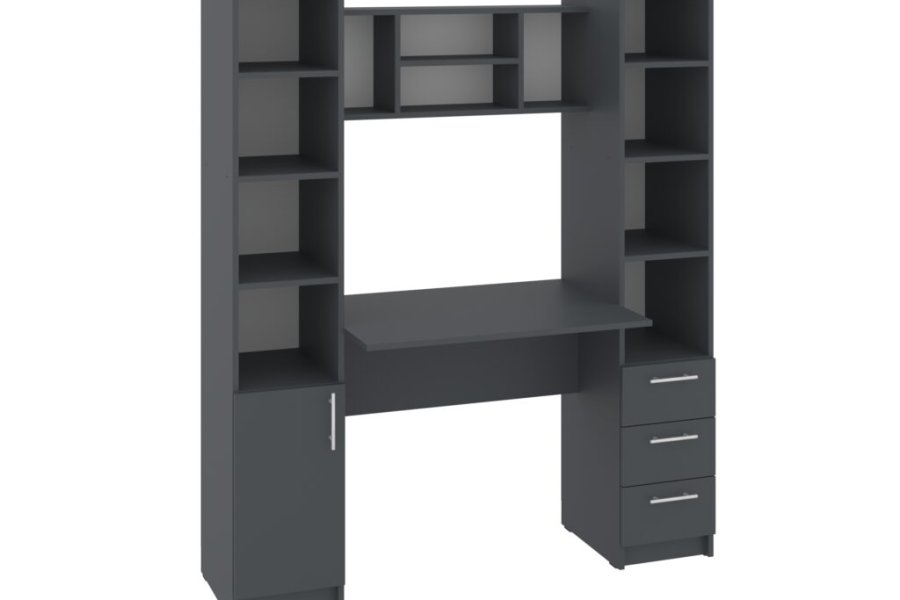 2_Grand-antracit- Комп’ютерний стіл Гранд