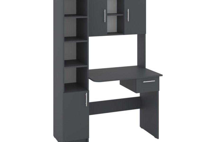 2_Piligrim-antracit Комп'ютерний стіл Пілігрим