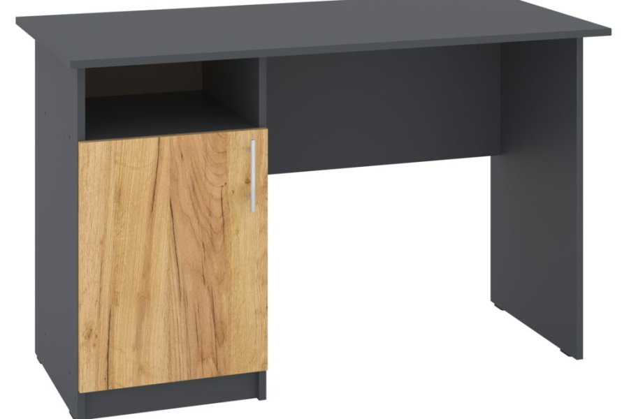 3_Leon-antracittaho Комп'ютерний стіл Леон